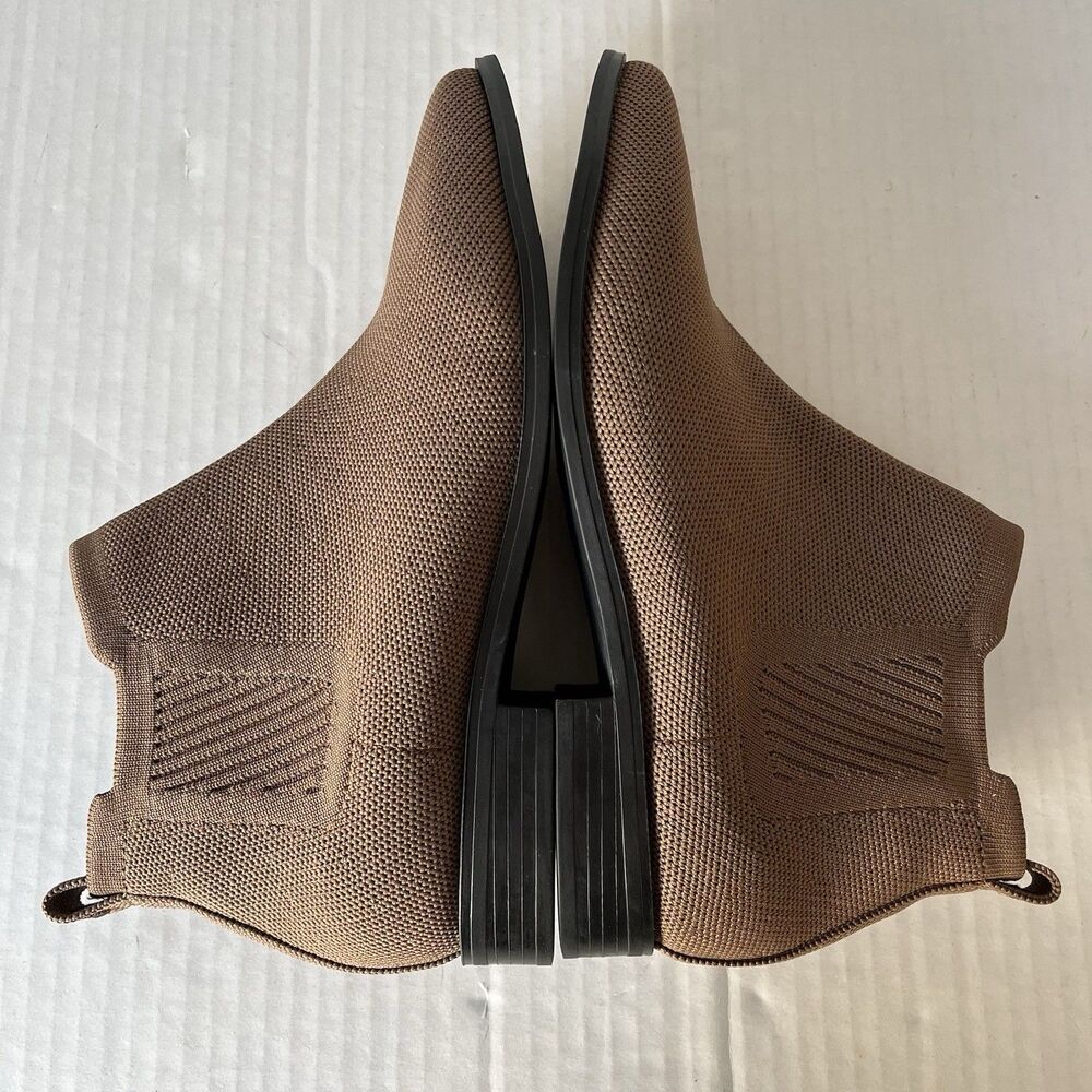 Vivaia Ryan Pro Square Toe Water Repellent Slip On Chelsea Boots Low Heel 39.5 - Picture 6 of 15